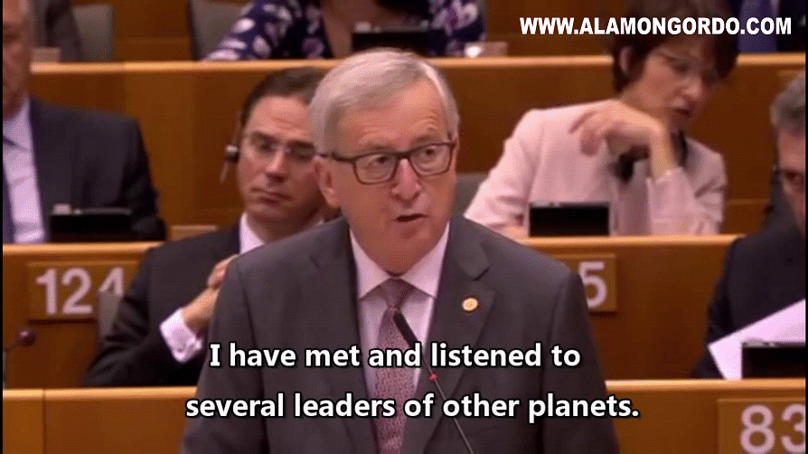 Jean Claude Juncker Aliens European Union Revelation - http://www.alamongordo.com